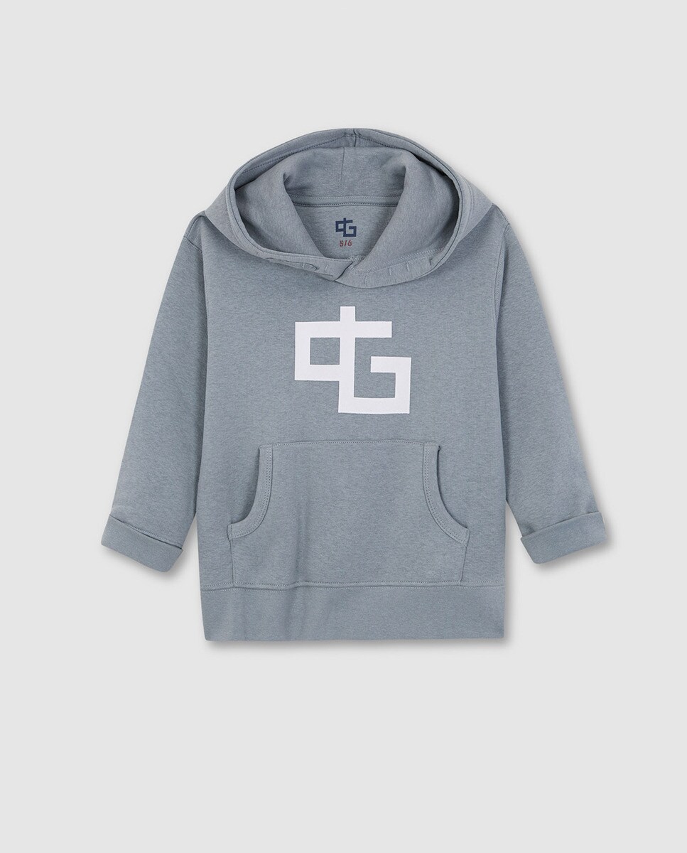 Sweat à capuche avec imprimé