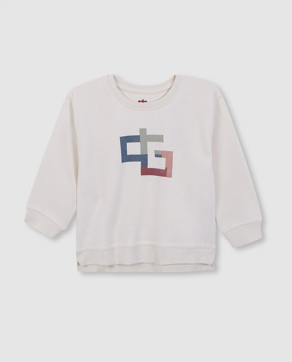 Sweat à col rond avec logo