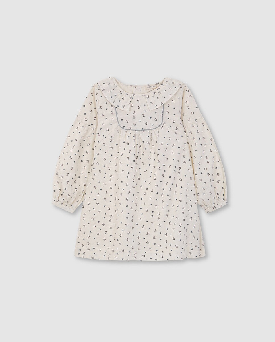 Robe liseré contrastant