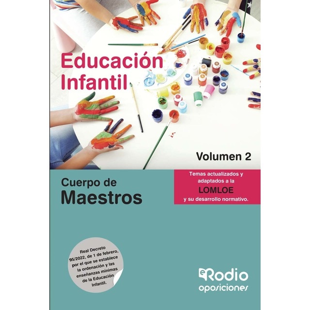 Imagem 0 de Cuerpo de Maestros. Educación Infantil. Volumen 2. LOMLOE (Capa mole)