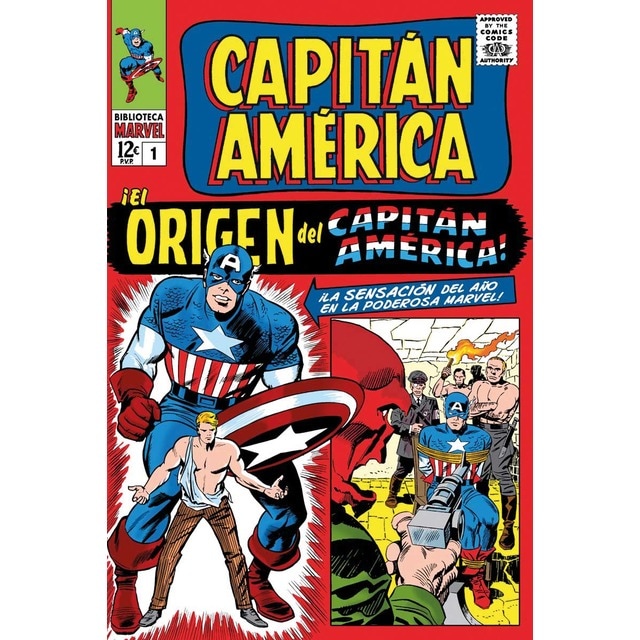 Imagen 0 de Biblioteca marvel capitán américa 1. 1964-65: tales of suspense 59-68, sgt. fury and his howling  (Tapa blanda)