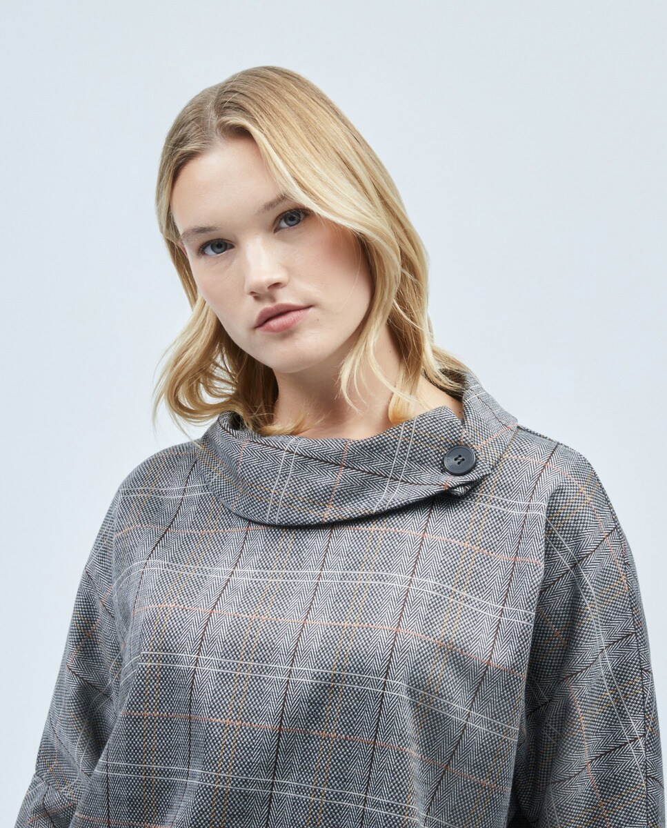 Tshirt col cheminée