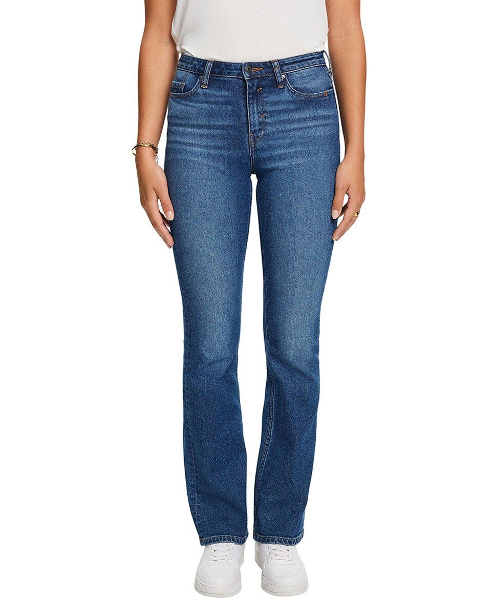 Jean basique bootcut 5 poches