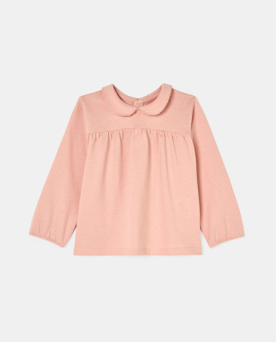 Tshirt manches longues col rond uni