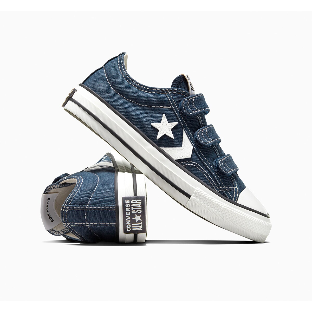 Sapatilhas Casual Infantil Star Player 76 3V Converse Azul-marinho-3
