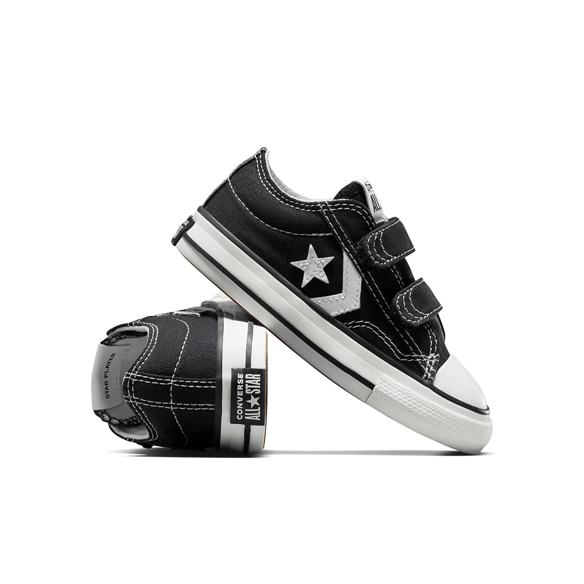 Imagen 4 de Zapatillas casual de bebés Star Player 76 Converse - Negro Negro