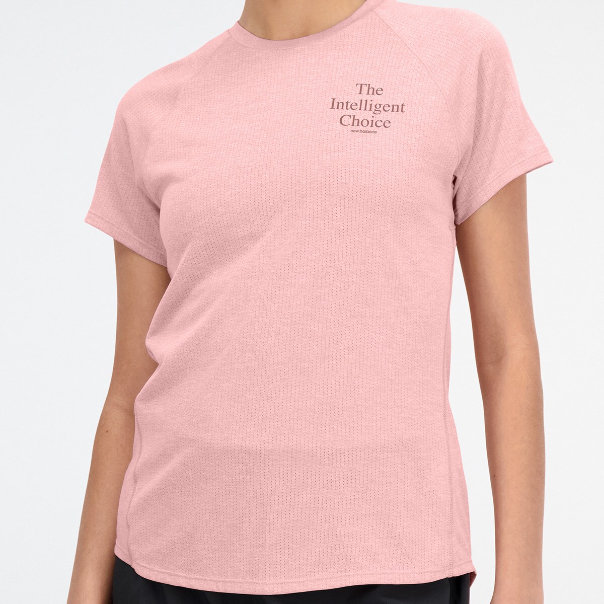 T-shirt Impact Run Rosa-claro-5