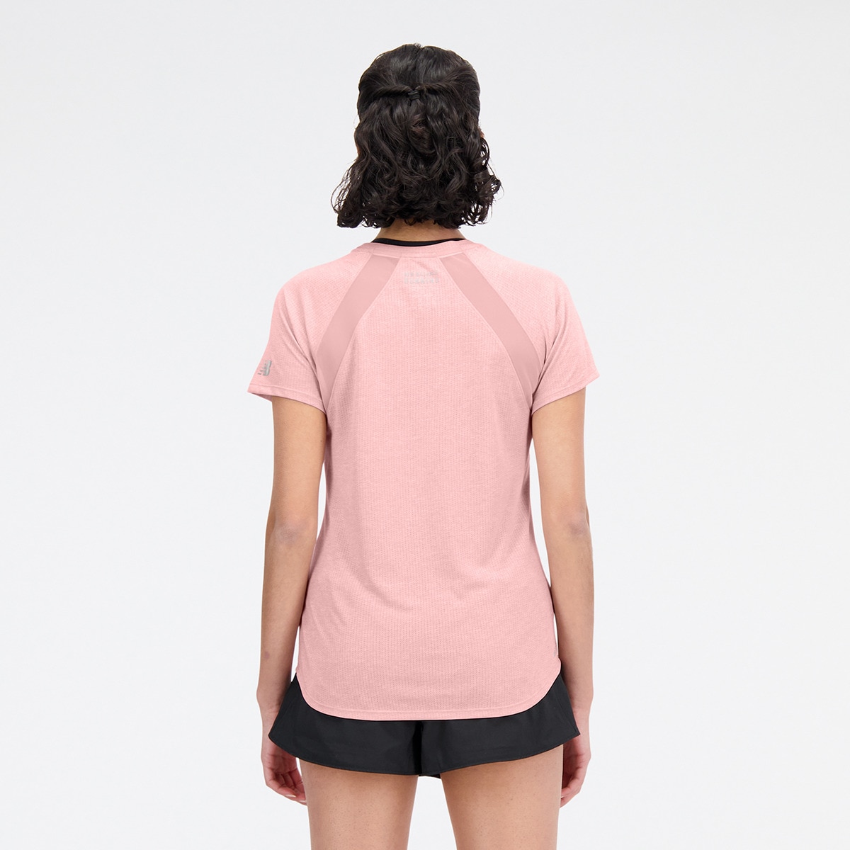 T-shirt Impact Run Rosa-claro-2
