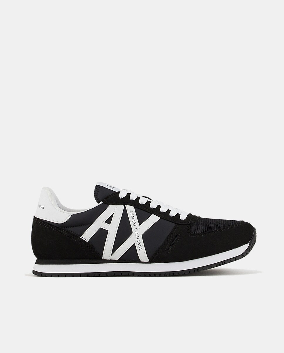 Chaussures Río style running basses en mélange de tissus avec logo sur le côté