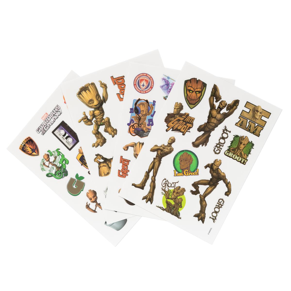Gadget decals Marvel Groot Erik blanco Blanco/Marrón-1