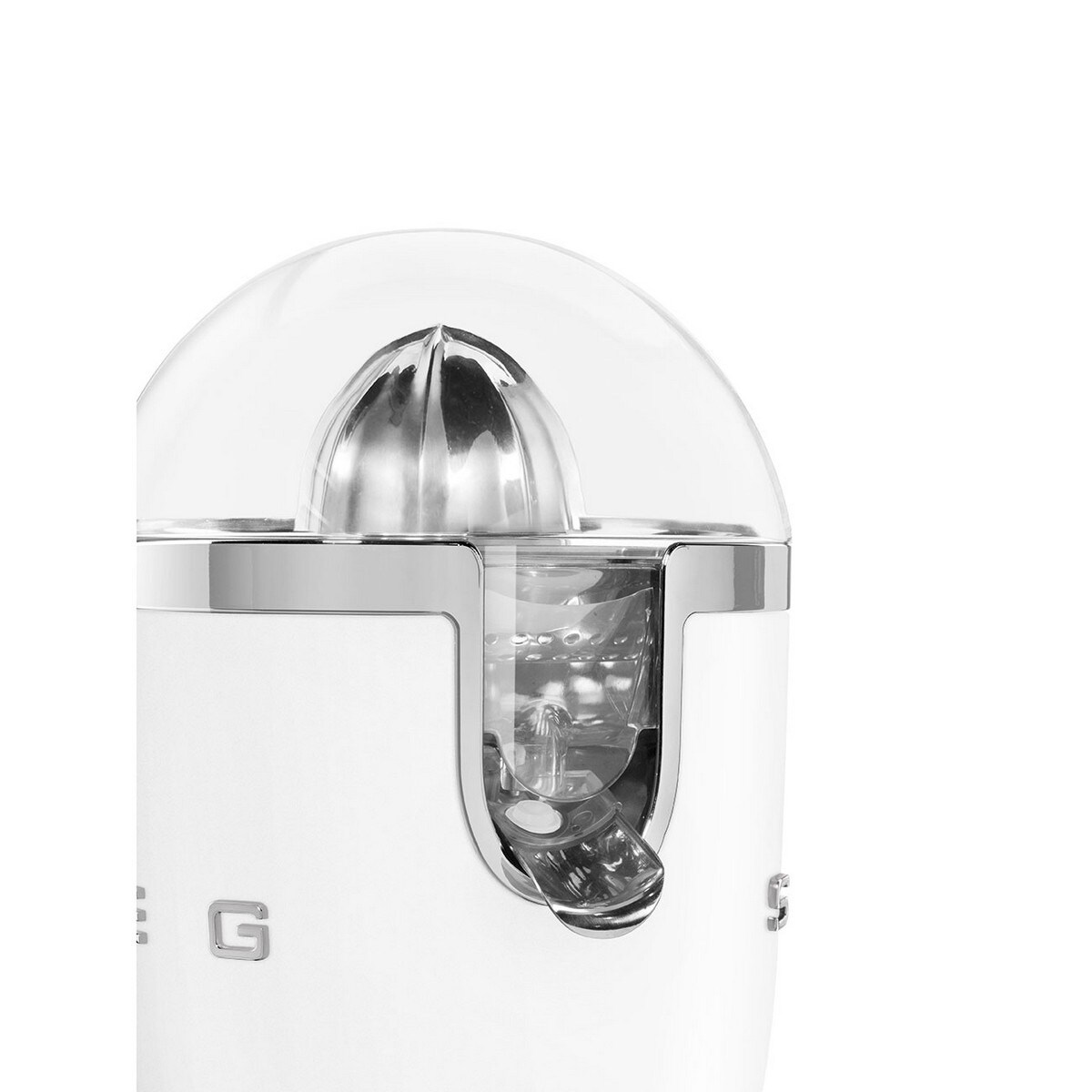 Espremedor de Citrinos Smeg Anni 50 CJF01WHMEU Pressão Manual e de 70 W - Branco Mate Branco mate-7