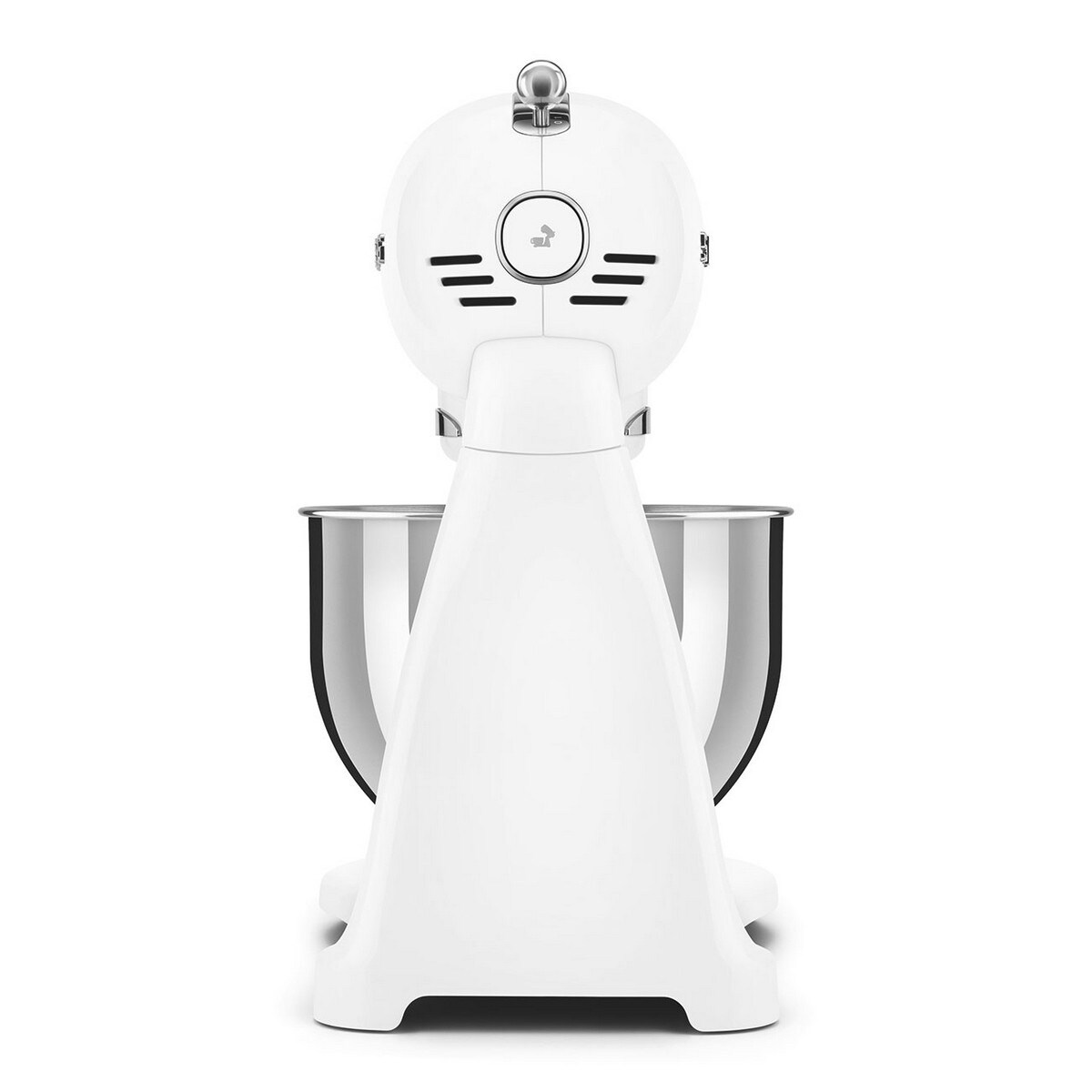 Batedeira com Taça Smeg Anni 50 SMF03WHEU de 800 W e Capacidade de 4,8 Litros - Total Branco Branco-6