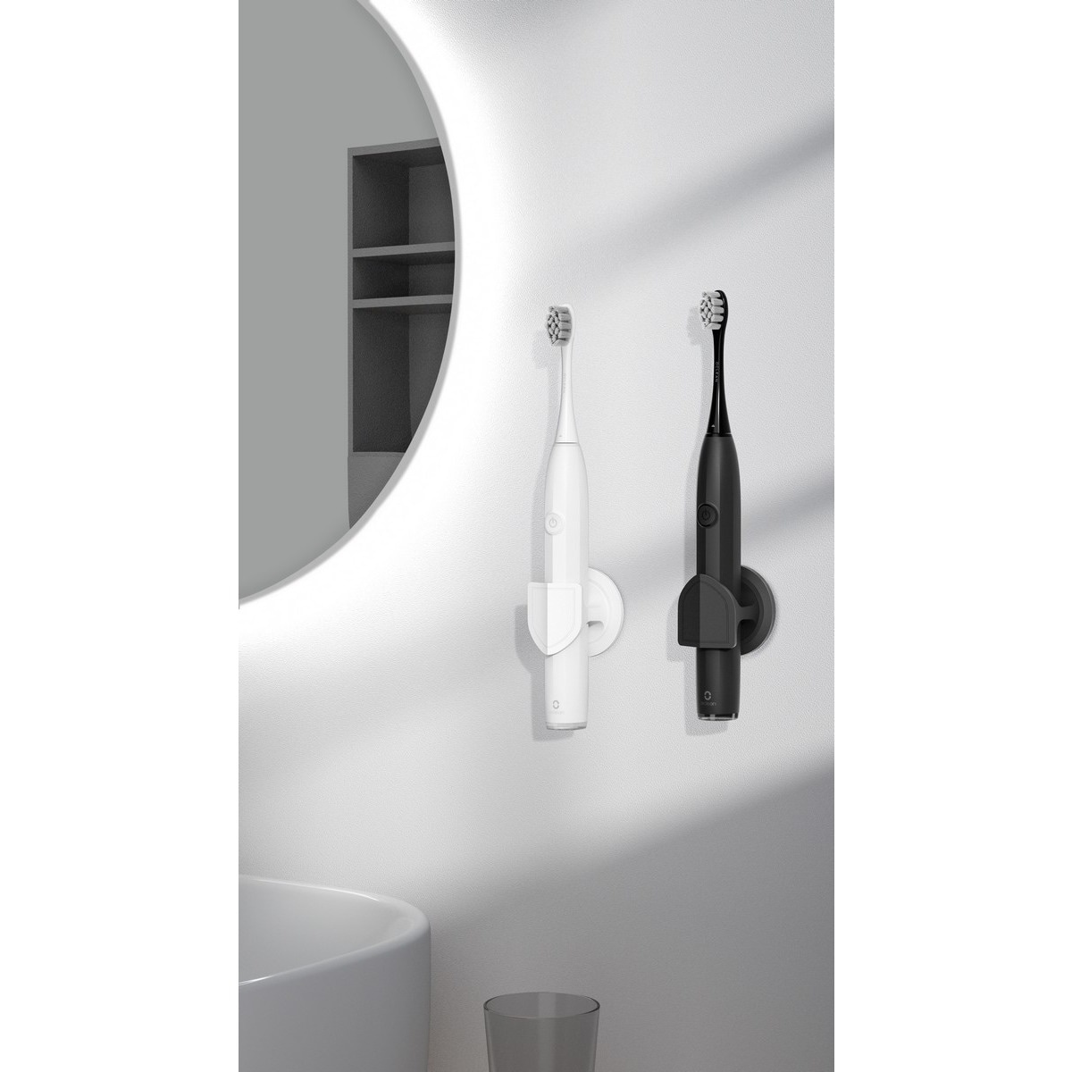 Escova de Dentes Elétrica Oclean Series Endurance Sonic - Branco Branco-3