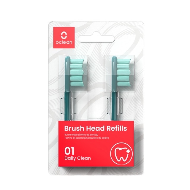 Imagem 0 de Recargas Escova de Dentes Elétrica Oclean Brush Head Standard Clean - 6 Unidades