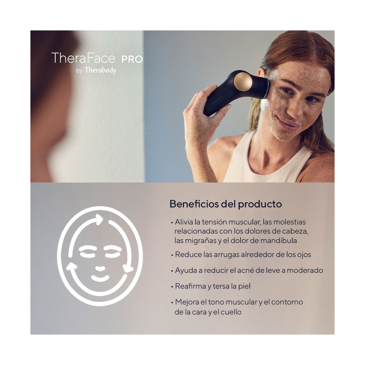 Theraface PRO Dispositivo de Tonificação Facial Preto-16