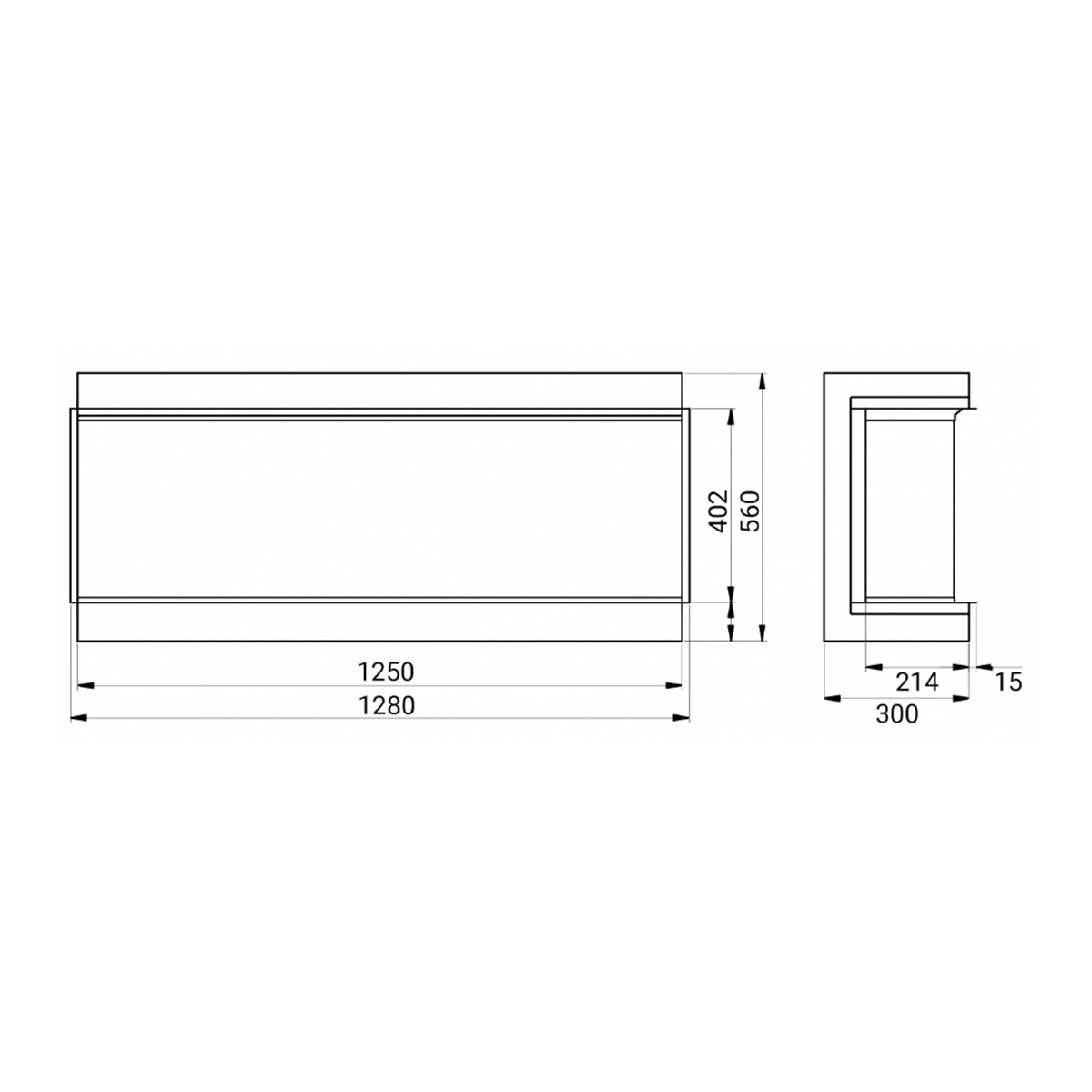 Simulador Eléctrico Empotrable I1250E App Negro-9