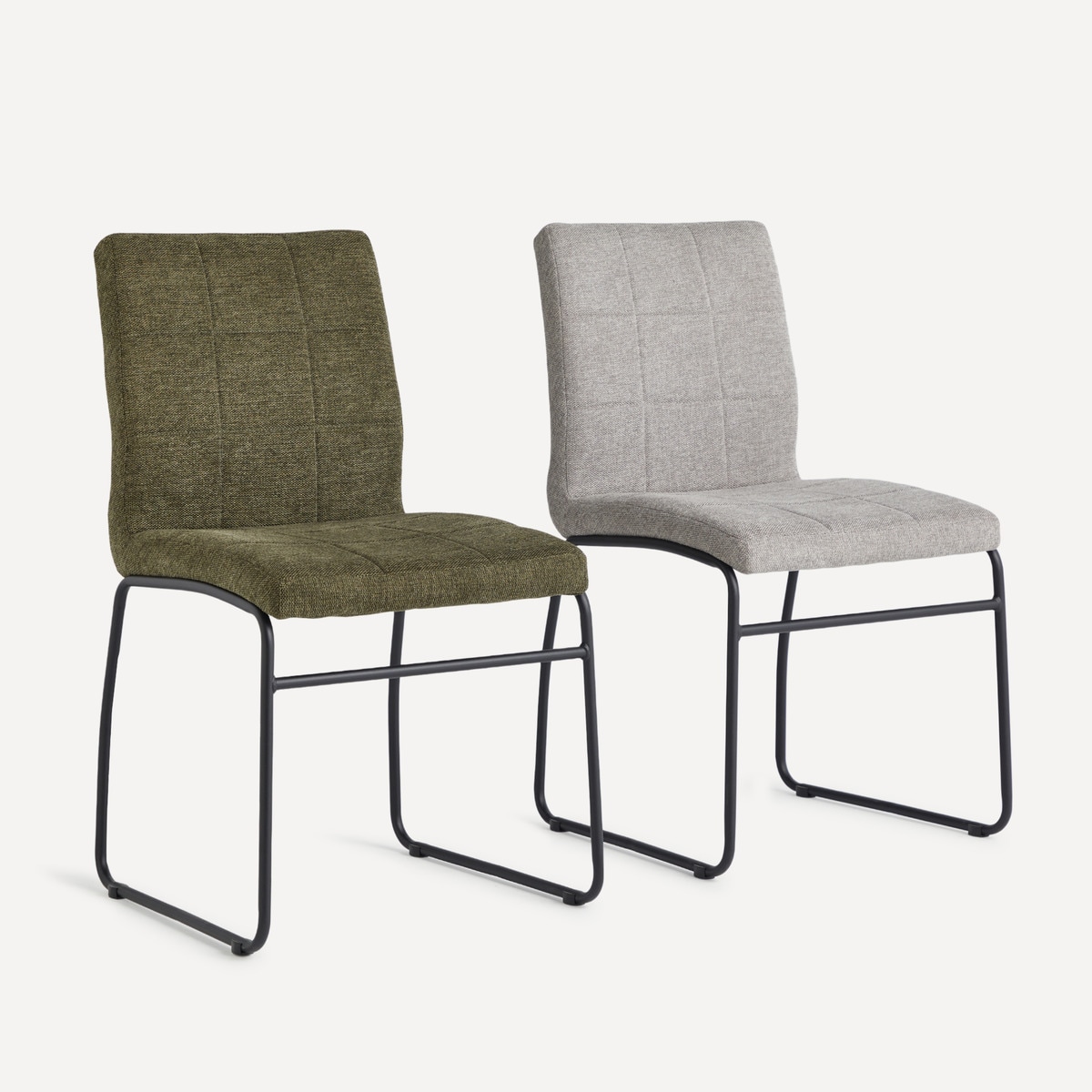 Cadeira de mesa de refeições Dakota Verde-5