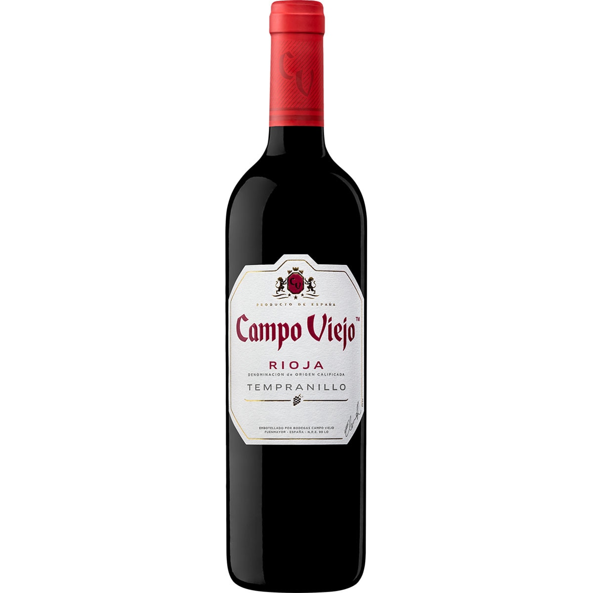 vino tinto tempranillo joven DOCa Rioja botella 75 cl
