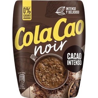 Noir cacao soluble 0% azúcares añadidos bote 300 g - Colacao