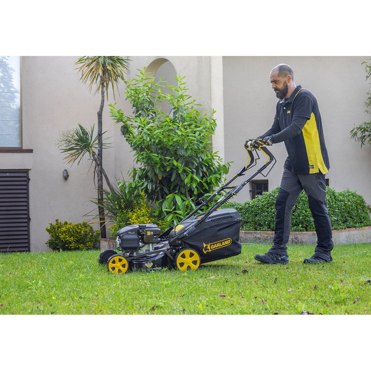 Cortacésped Gasolina APACHE 675SL-V21 Negro / Amarillo-3