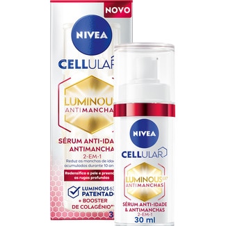 Sérum Anti Rugas e Anti Manchas Cellular Luminous630 embalagem 30 ml - Nivea