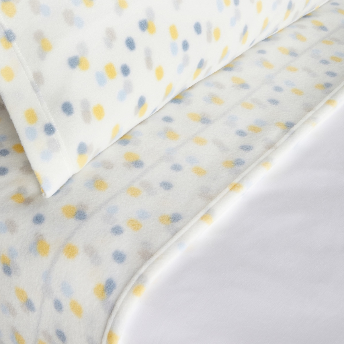 Conjunto de Lençol com Lençol de Baixo Térmico Davinia Basics Azul-2