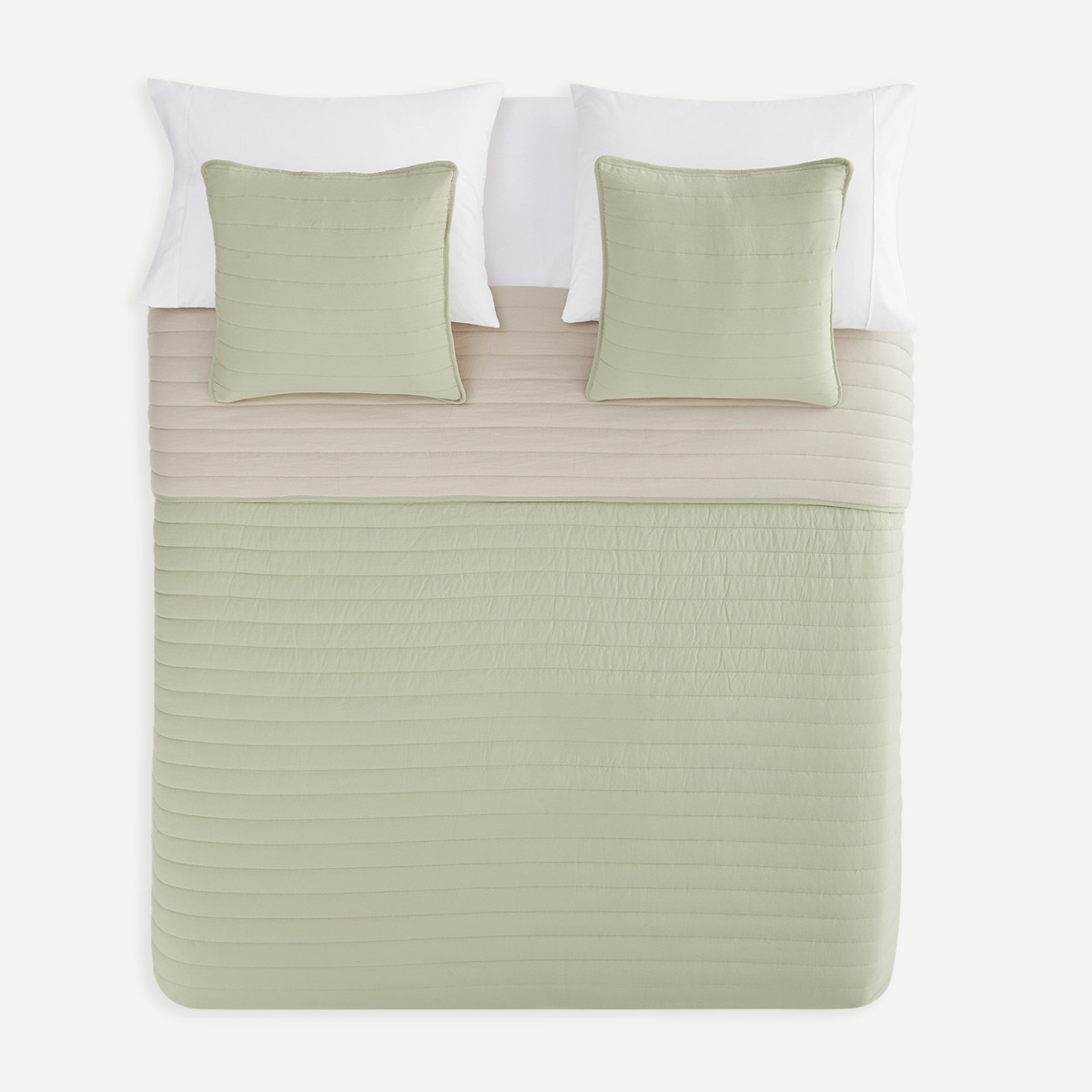 Édredon réversible avec housse de coussin Negu Basics