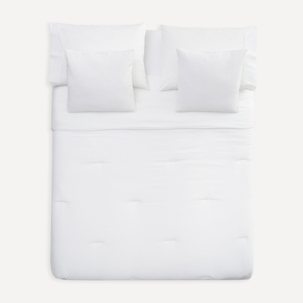 Édredon et housse de coussin Seersucker Basics