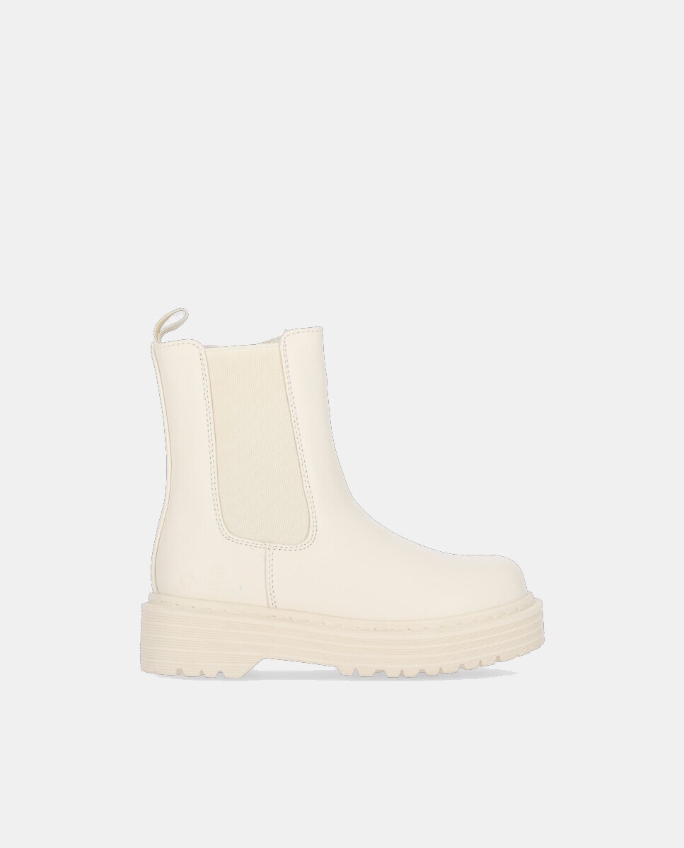 Bottines Suisse style Chelsea à semelle volume
