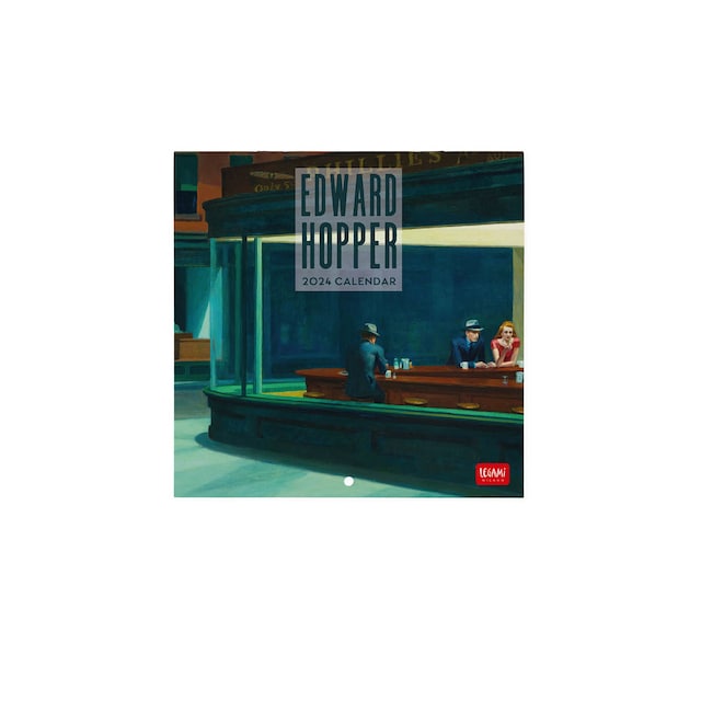 Imagem 0 de Calendário de Parede 2024 Vista Mensal Edward Hopper, Multilingue