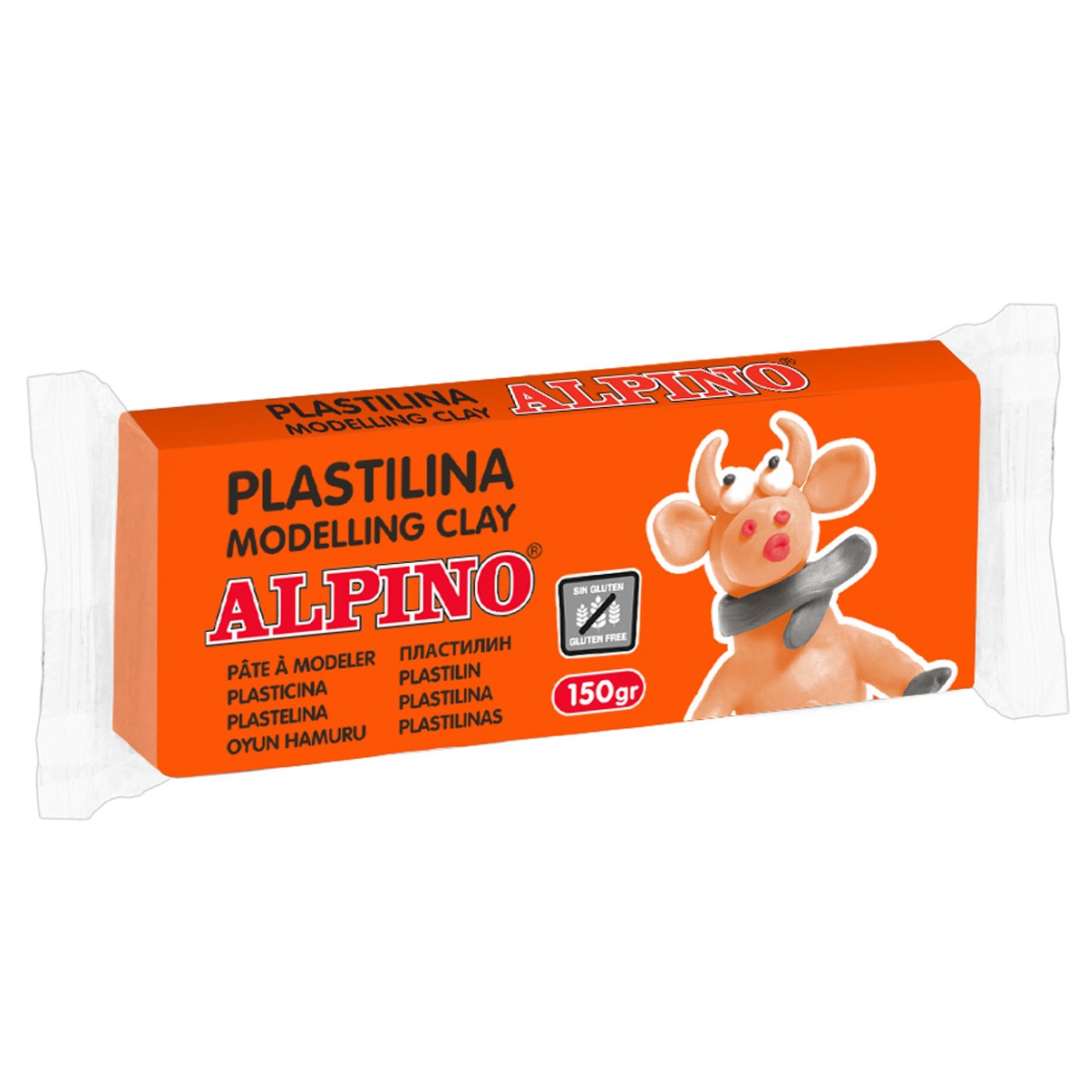 Imagem 0 de Barra de Plasticina 150 g - Laranja