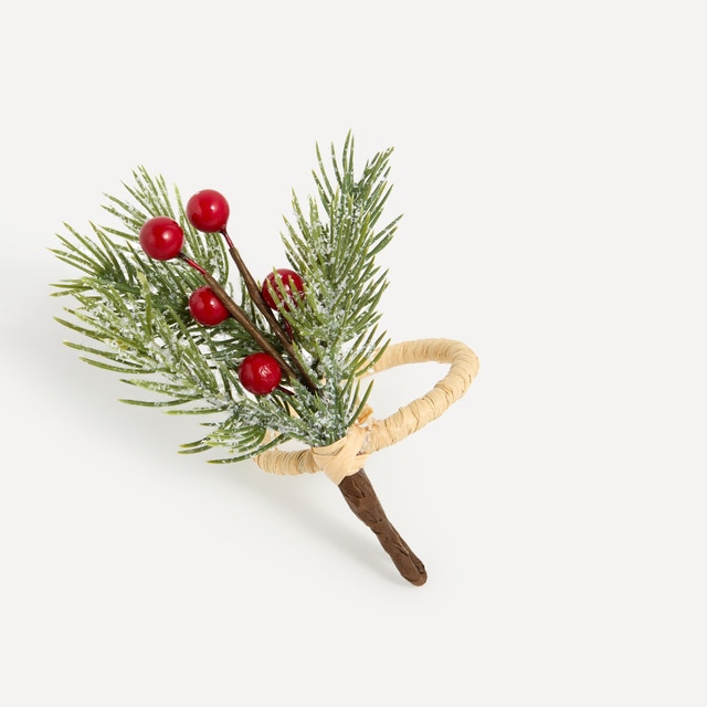 Imagen 0 de Servilletero resina y hierro Ramillete El Corte Inglés