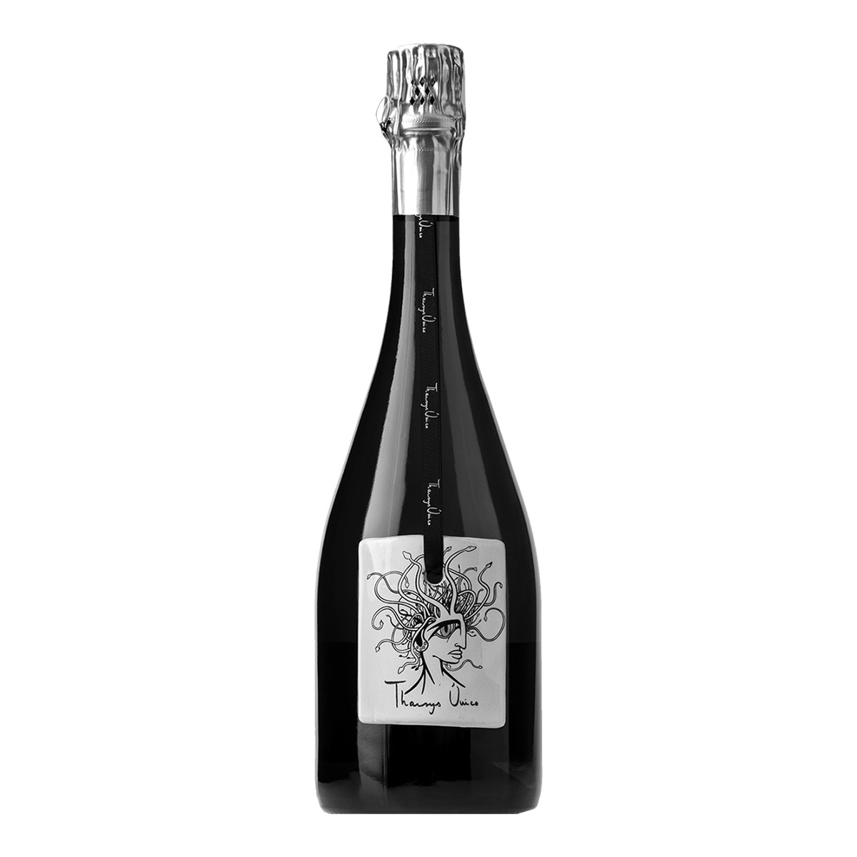 Vino espumoso Pago de Tharsys Único Cerámica Brut Gran Reserva bobal 2019 Utiel-Requena 1