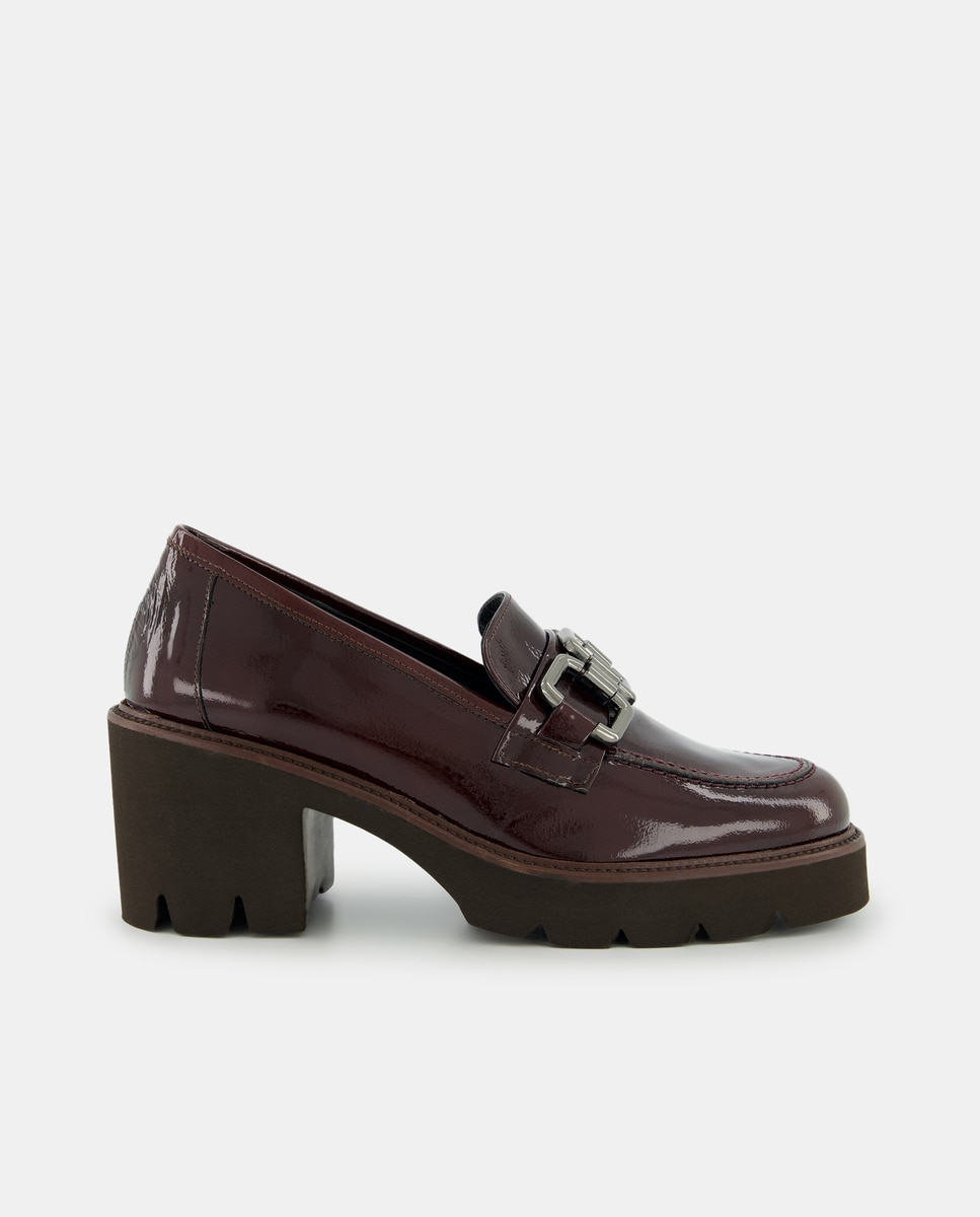 Mocassins avec chaîne et plateforme Ligne Comfort