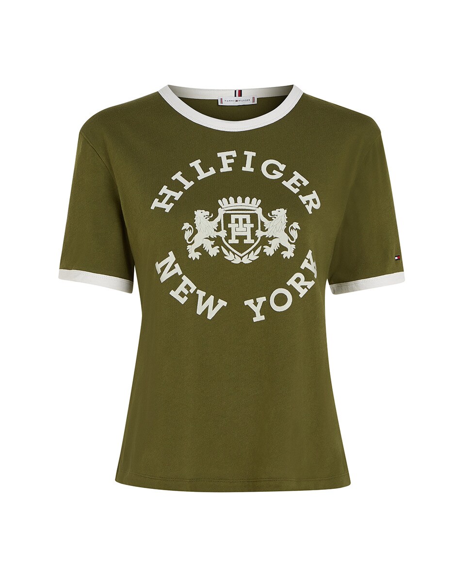 Tshirt à col rond et manches courtes