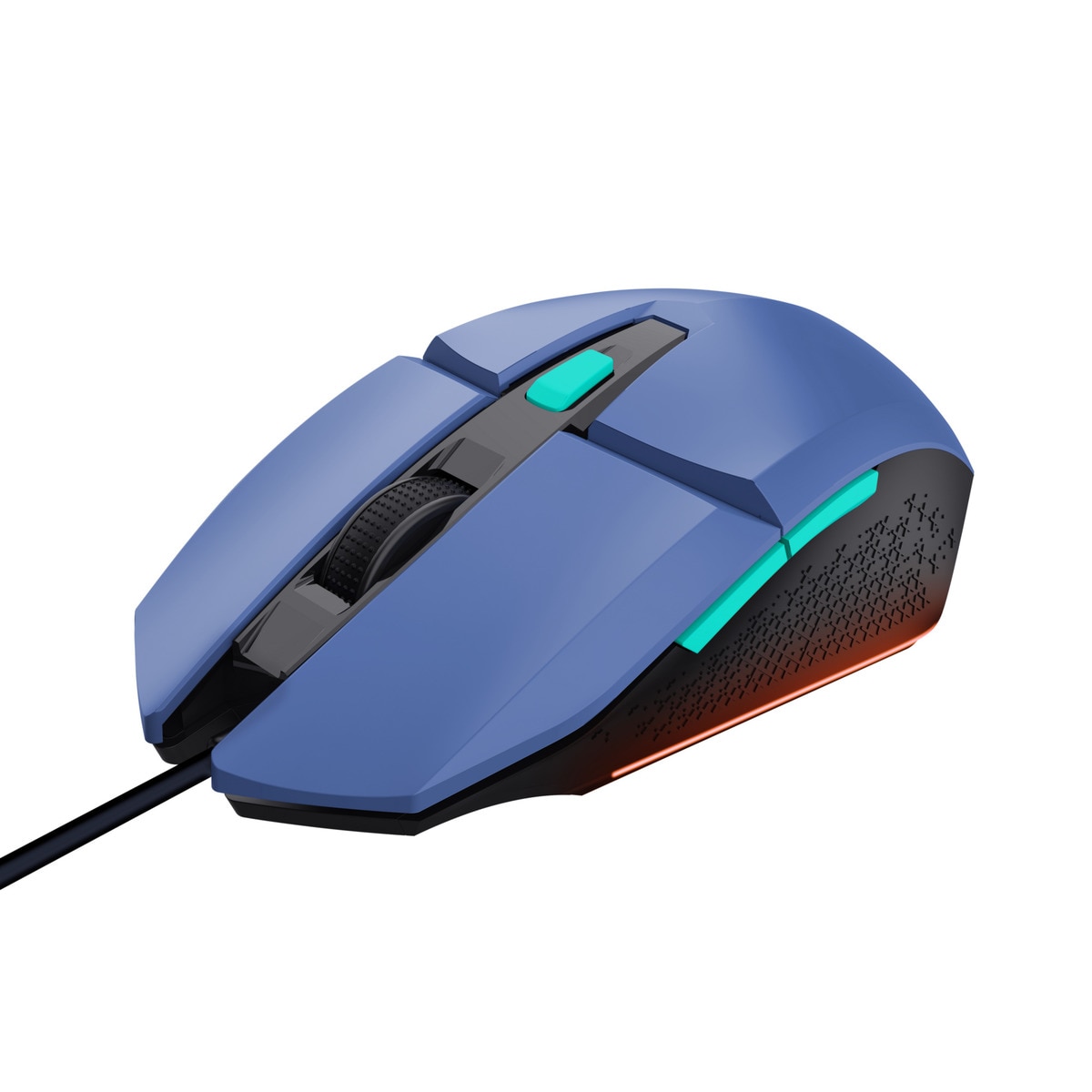 Ratón gaming con cable Trust GXT109B FELOX azul Azul-2