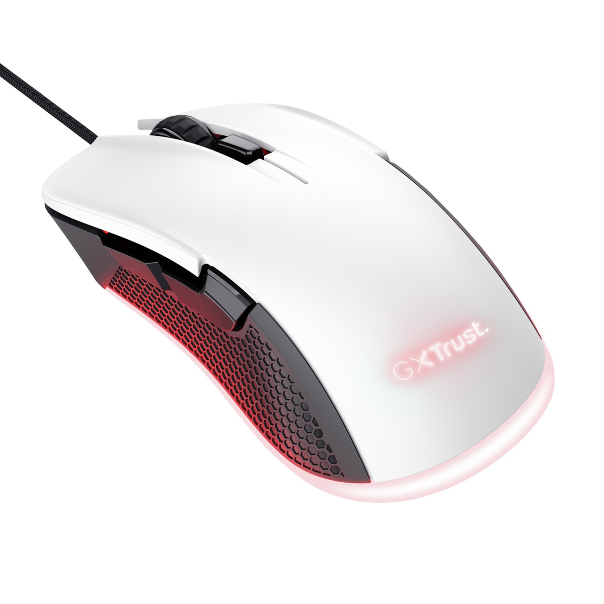 Ratón gaming con cable Trust GXT922W YBAR blanco Blanco-3