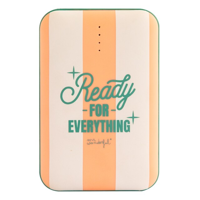 Imagen 0 de PowerBank Mr. Wonderful 10000 mAh tipo C ready