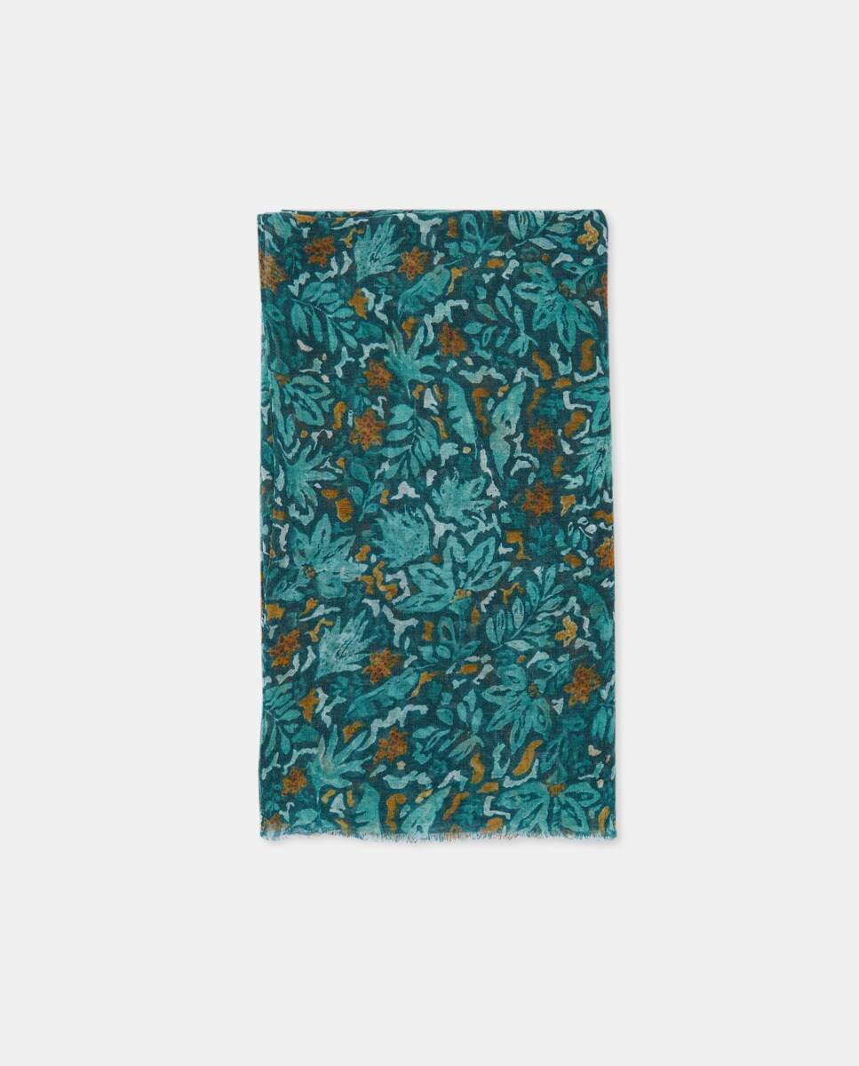 Foulard à imprimé fleurs
