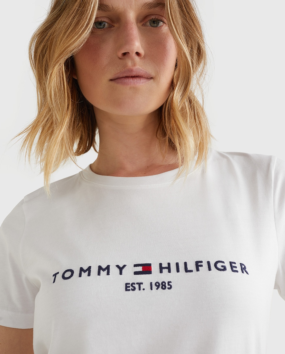 Camiseta Básica Camisetas Tommy El Corte Ingles Mujer Tommy