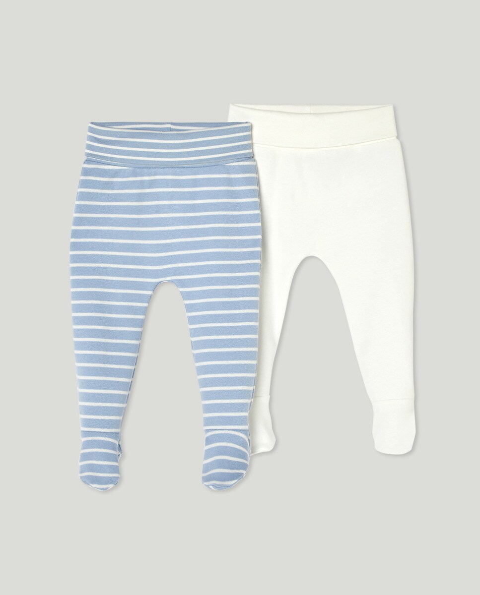 Lot pantalons à pieds