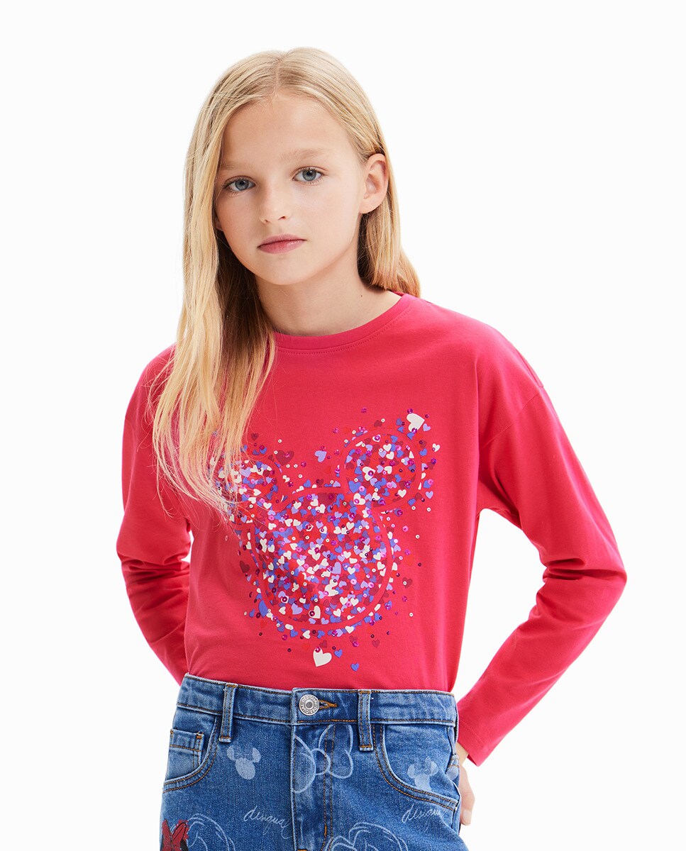 Tshirt c?urs Mickey Mouse