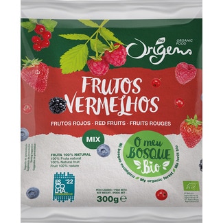 Mix de Frutos Vermelhos Bio embalagem 300 g - Origens