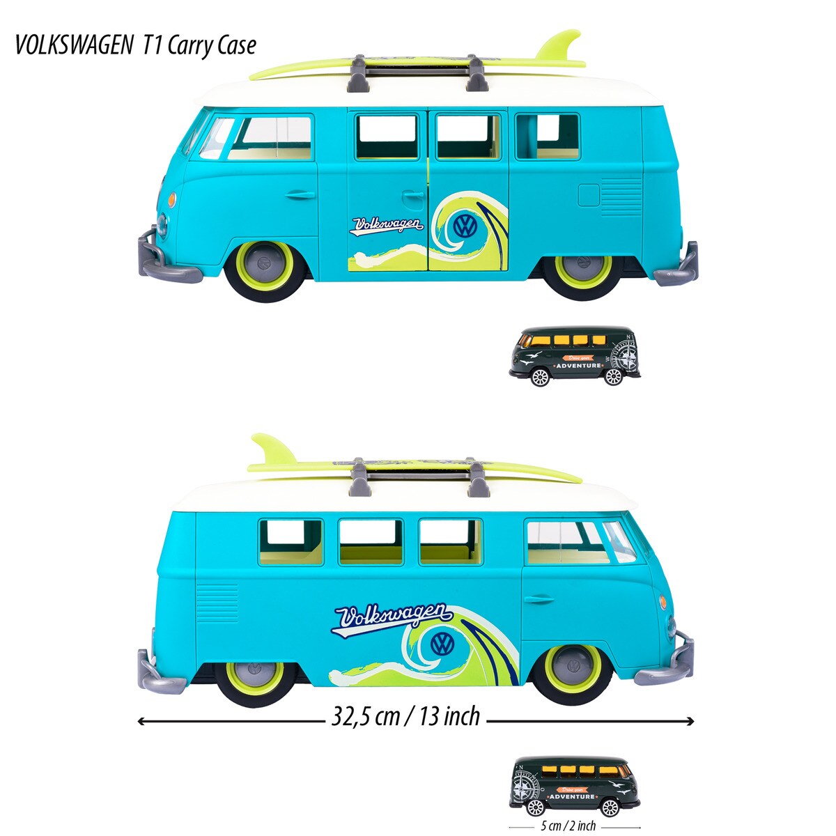 Miniature Volkswagen Combi Majorette – Échelle 1:60, Fourgon, Occasion