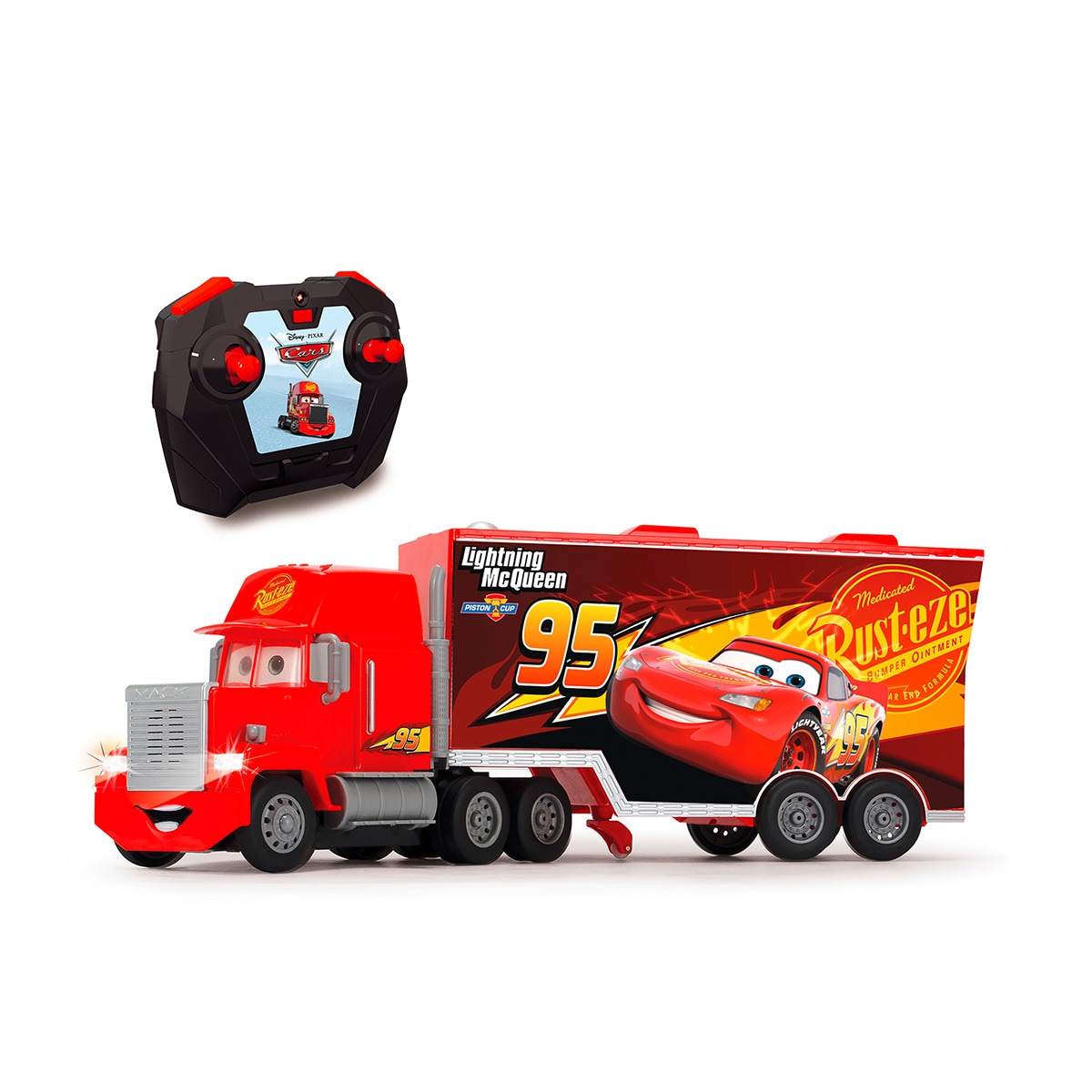 Camion Mack Truck Camiones Cars Pixar Trailer De Juguete Con Carritos  Mattel Disney Y Pixar Cars, image size:1200x1200