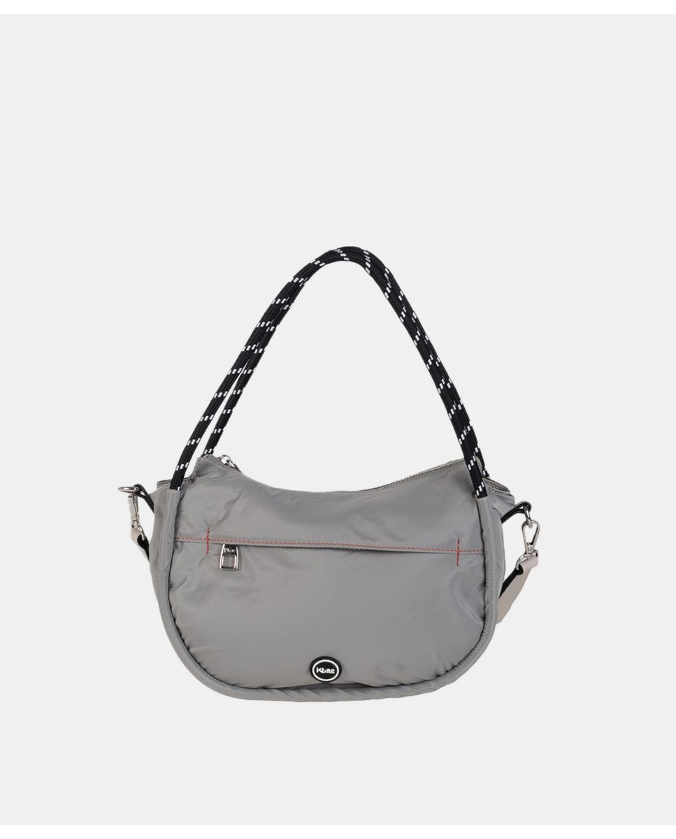 Grand sac porté épaule en nylon avec bandoulière amovible