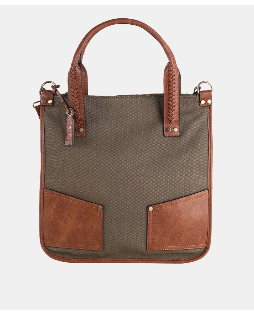 Grand sac tote zippé avec anse extra