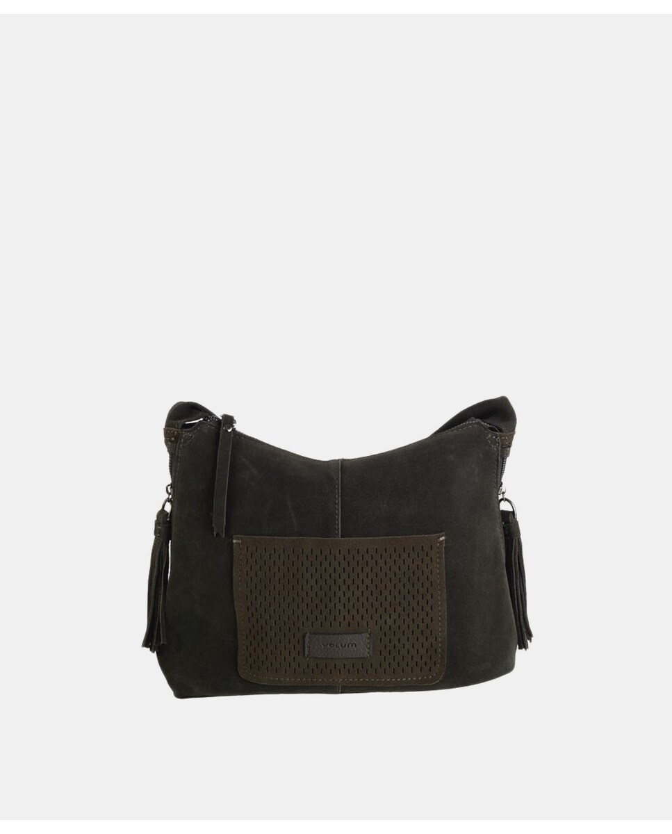 Grand sac à bandoulière avec poche avant