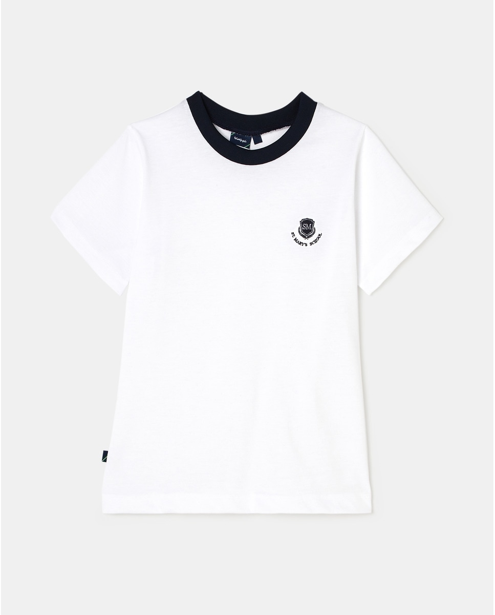 Tshirt manches courtes uniforme scolaire