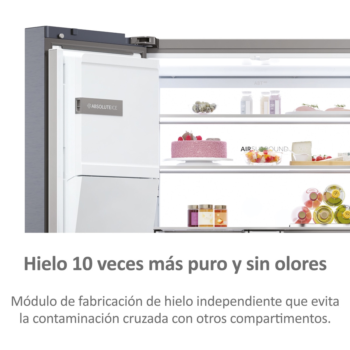 Frigorífico americano Haier Dispensador, WIFI, FD 90 Series 7 Pro - HFW7918EIMB Brushed Black-16